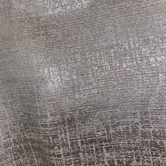 Express Strapless White/Silver Dress - Picture 8 of 8